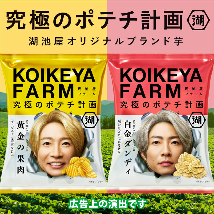 KOIKEYA FARM 芋からつくる究極のポテチ計画